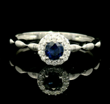 Gemstone Rings Womens Gold