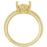 Semi-Mount Engagement Ring