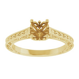 Semi-Mount Engagement Ring