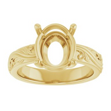 Semi-Mount Engagement Ring