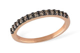Diamond Bands Lds YG/RG