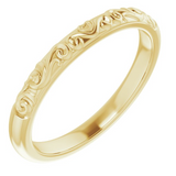 Diamond Bands Lds YG/RG