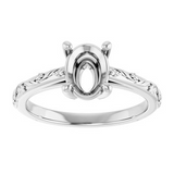Semi-Mount Engagement Ring