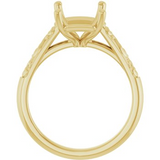 Semi-Mount Engagement Ring