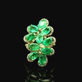 Gemstone Rings Womens Gold