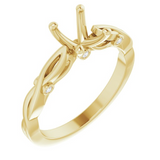 Semi-Mount Engagement Ring