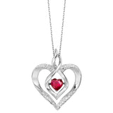 Silver Pendants with Stone