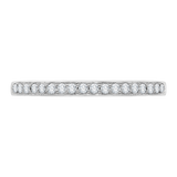 Ladies White Gold Diamond Band