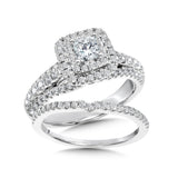 Diamond Halo Engagement Ring