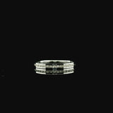 Ladies White Gold Diamond Band
