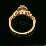 Gemstone Rings Womens Gold