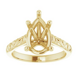 Semi-Mount Engagement Ring