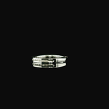 Ladies White Gold Diamond Band