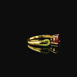 Gemstone Rings Womens Gold