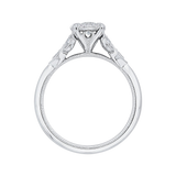 Diamond Halo Engagement Ring