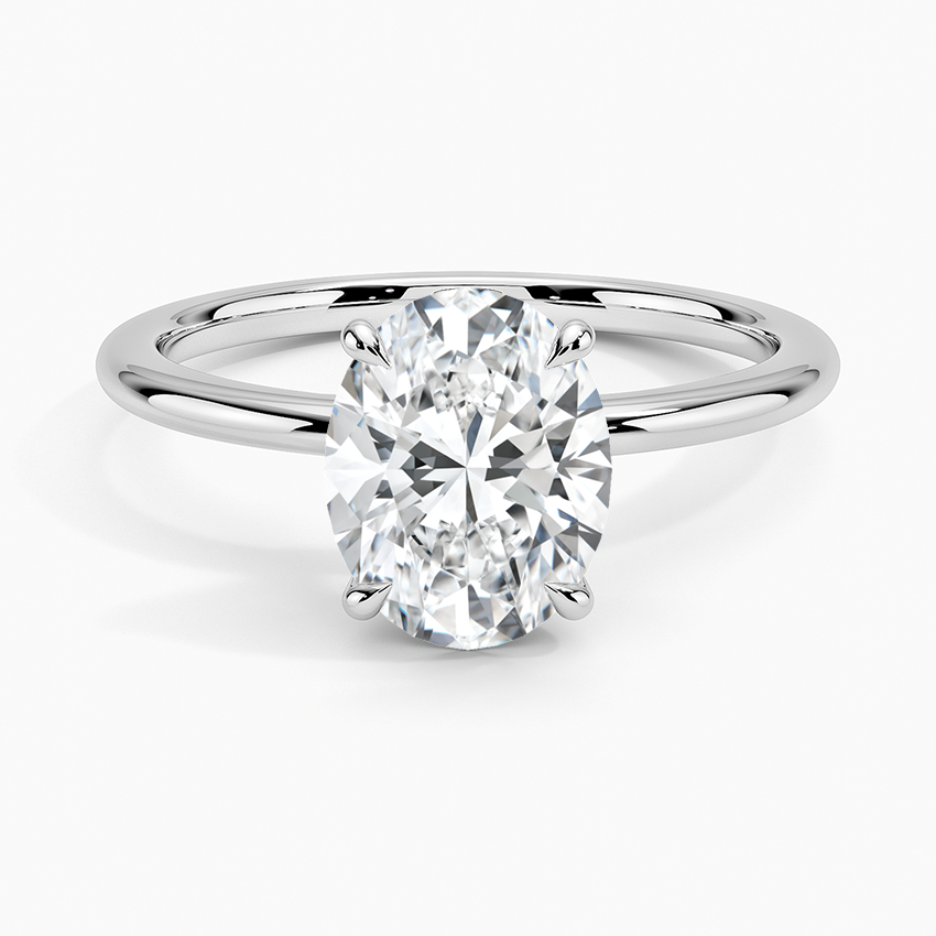 2ct Oval Diamond Engagement Ring