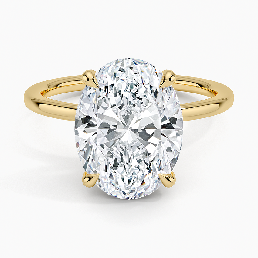 4.16 CT Oval Solitaire