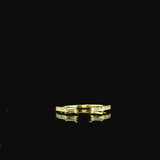 Ladies Yellow Gold Diamond Band