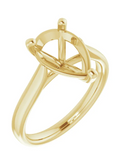 Semi-Mount Engagement Ring