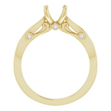 Semi-Mount Engagement Ring