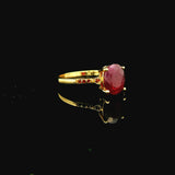 Gemstone Rings Womens Gold