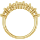 Diamond Bands Lds YG/RG