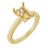 Semi-Mount Engagement Ring