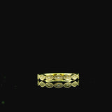 Ladies Yellow Gold Diamond Band