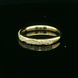 Diamond Bands Lds YG/RG