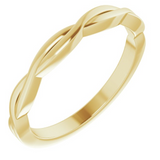 Diamond Bands Lds YG/RG