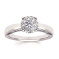 Load image into Gallery viewer, Multi-Center Round Solitaire Engagement Ring
