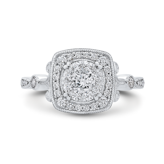 Diamond Vintage Style Ring