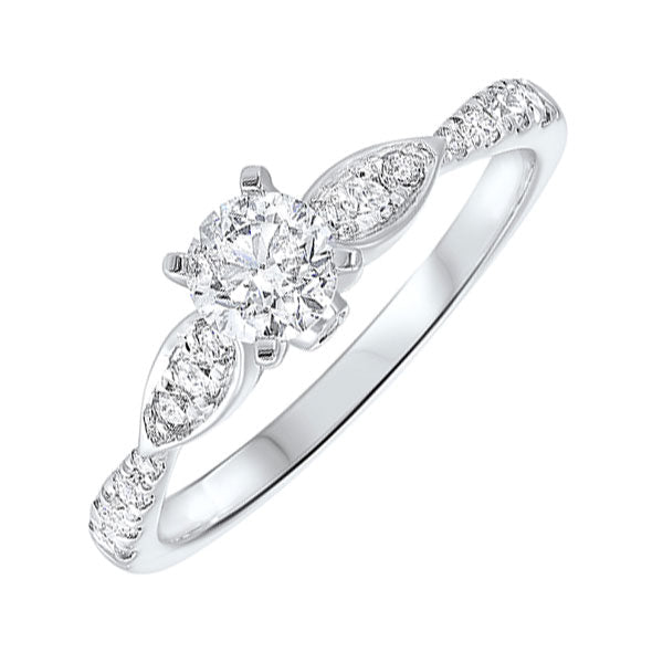 Diamond Classic Book Cash & Carry Engagement Ring