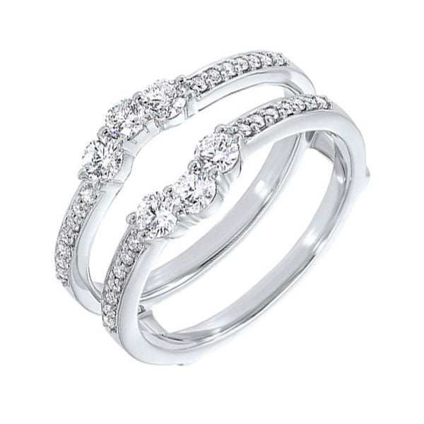 Gold & Diamond Classic Book Diamond Wraps Engagement Ring