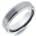 Load image into Gallery viewer, Tungsten Brushed Finish 6mm Band
