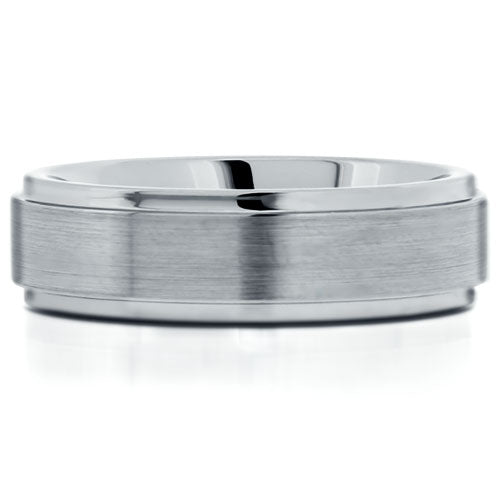 Tungsten Brushed Finish 6mm Band