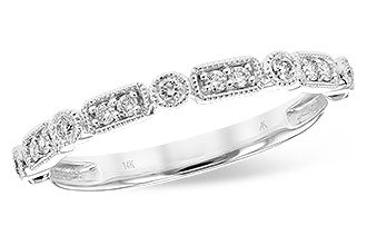 Gold Diamond Stackable Band