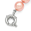 Load image into Gallery viewer, SS 7.5" 10-11mm Pink Shell Bead Bracelet
